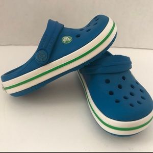 Blue Crocs Toddler 6/7 C Slip On Shoes Boys